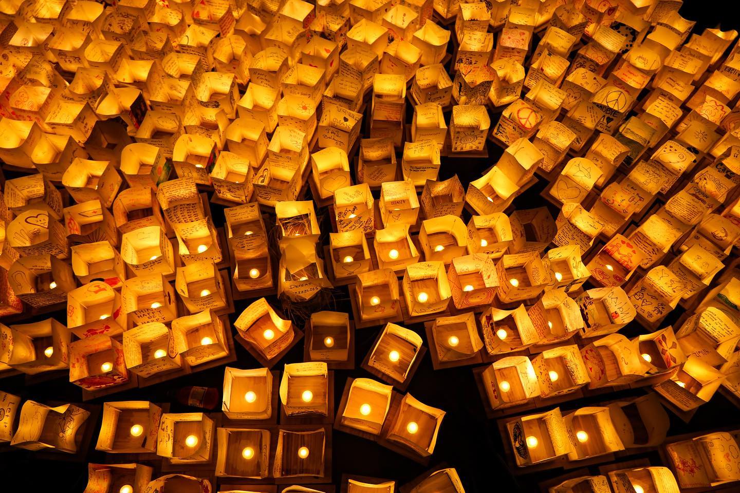 Water Lantern Festival Panther Island Pavilion