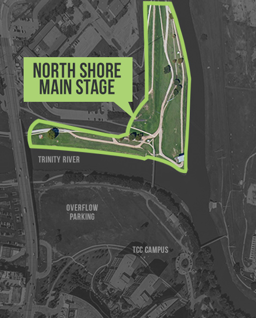 Panther Island Pavilion North Shore Waterfront Stage