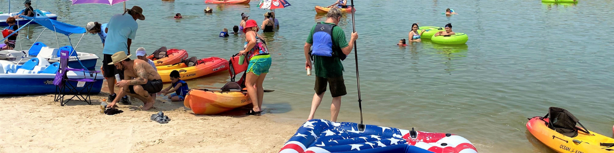 Summer Activities at the Panther Island Pavilion Beach – FINAL WEEK
